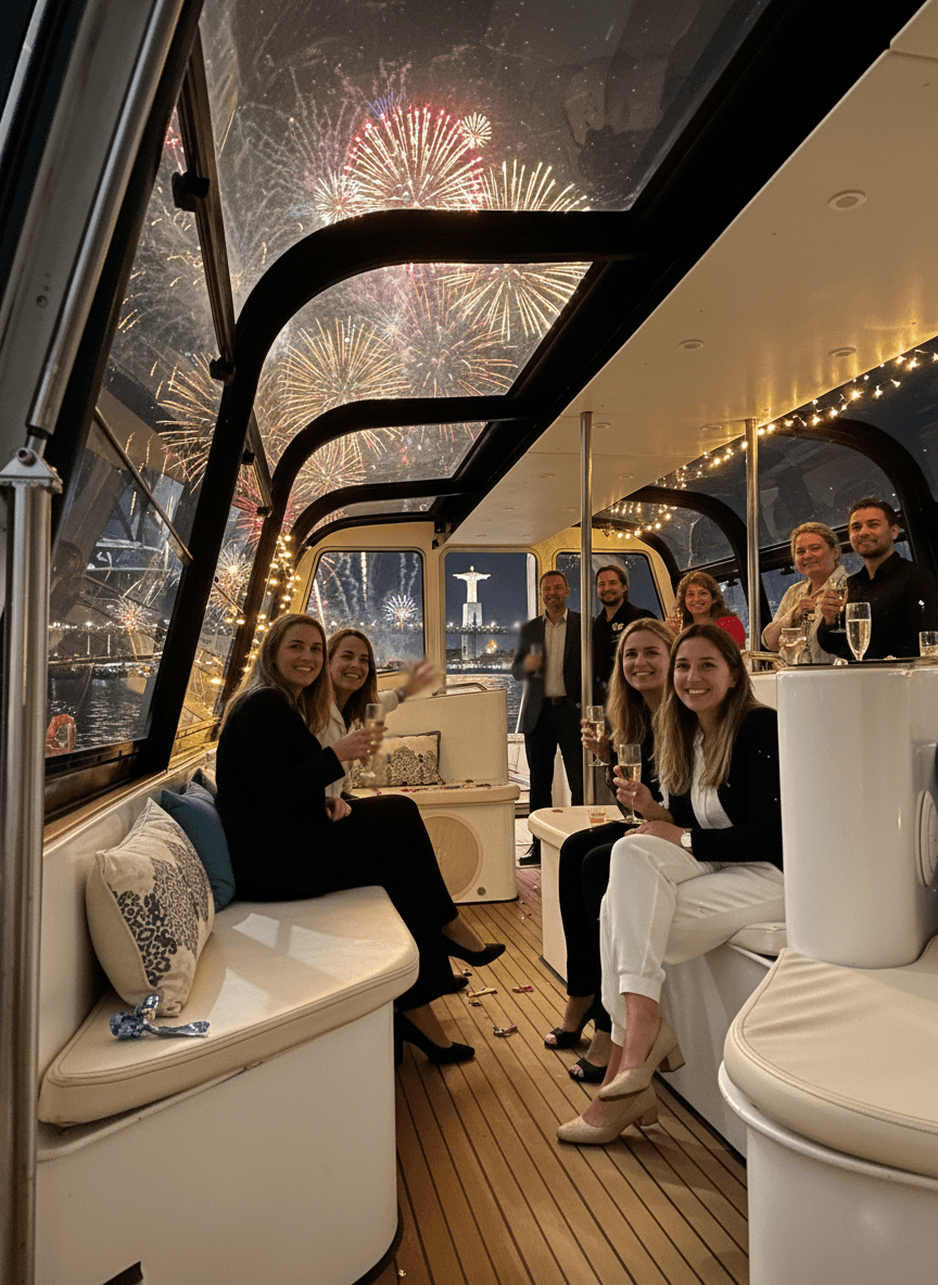 🎆 New Year’s Eve Luxury Boat – DJ, Buffet & Open Bar - Photo 9